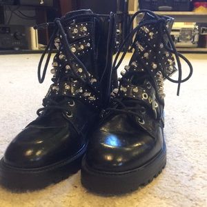 Zara spike boots